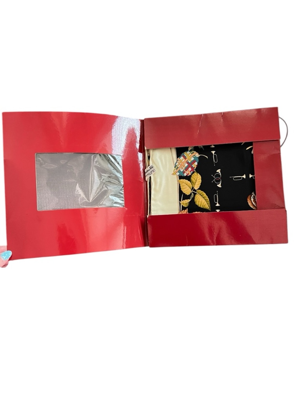 SALVATORE FERRAGAMO “Birds of a Feather” Silk Scarf - Picture 2 of 14